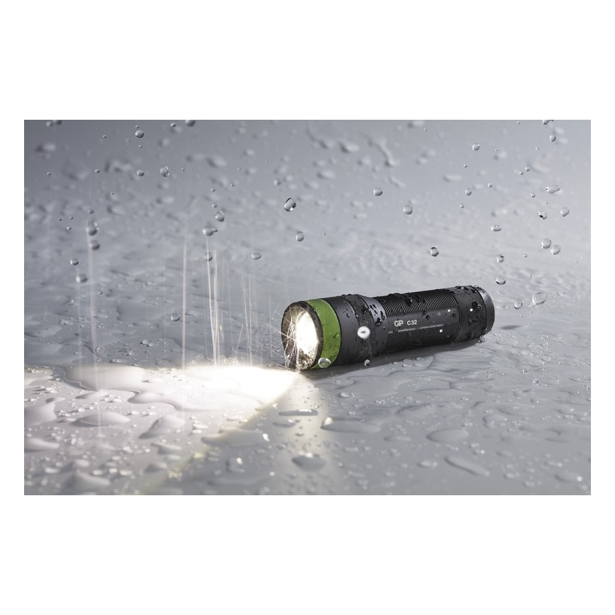 LED žibintuvėlis GP DISCOVERY C32 LED / 3xAAA