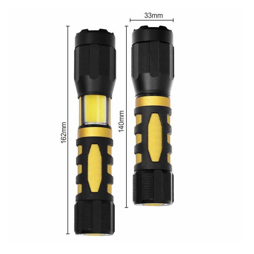 LED žibintuvėlis LED/5W/3xAAA