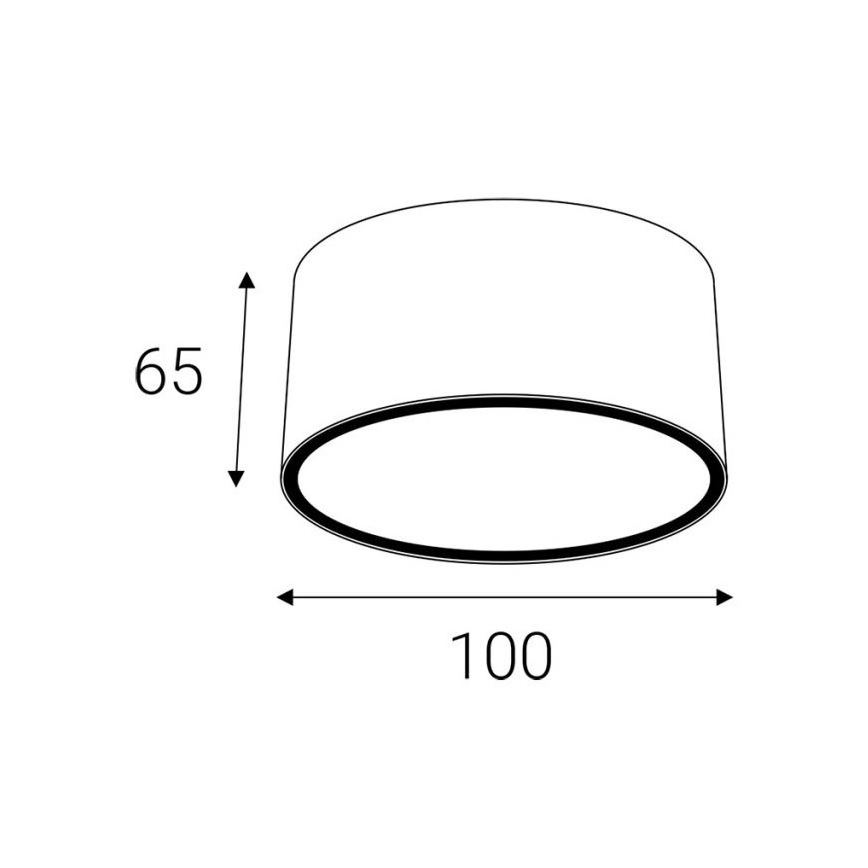 LED2 - Lauko akcentinis šviestuvas MEDO 1xGX53/11W/230V baltas IP54