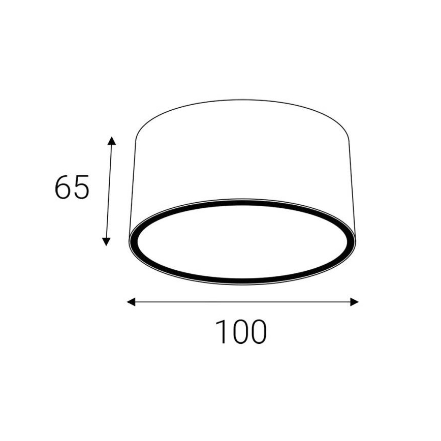 LED2 - Lauko akcentinis šviestuvas MEDO GX53/11W/230V antracitas IP54