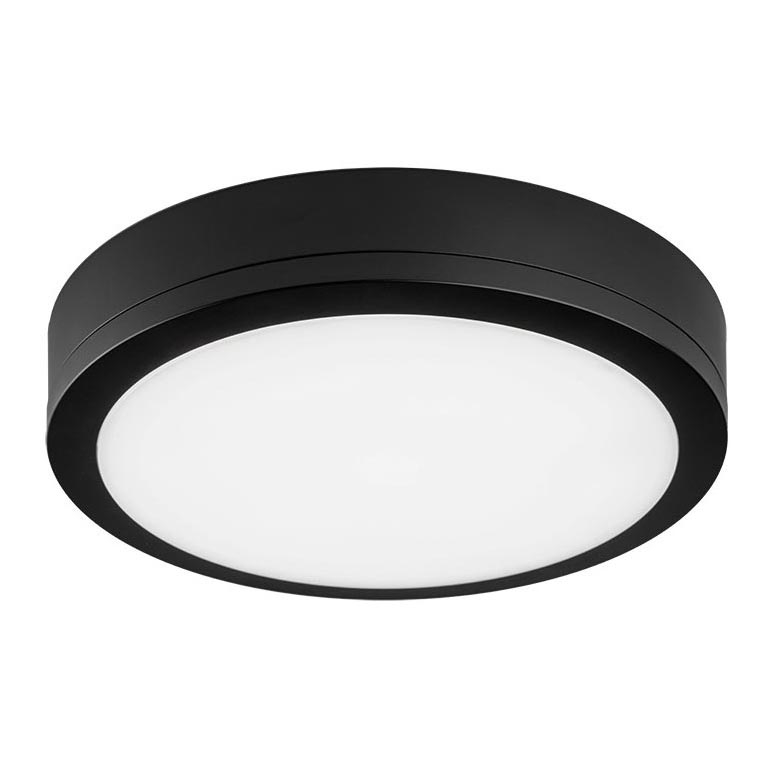 LED2 - Lauko LED lubinis šviestuvas su jutikliu KERY LED/18W/230V IP65 juodas