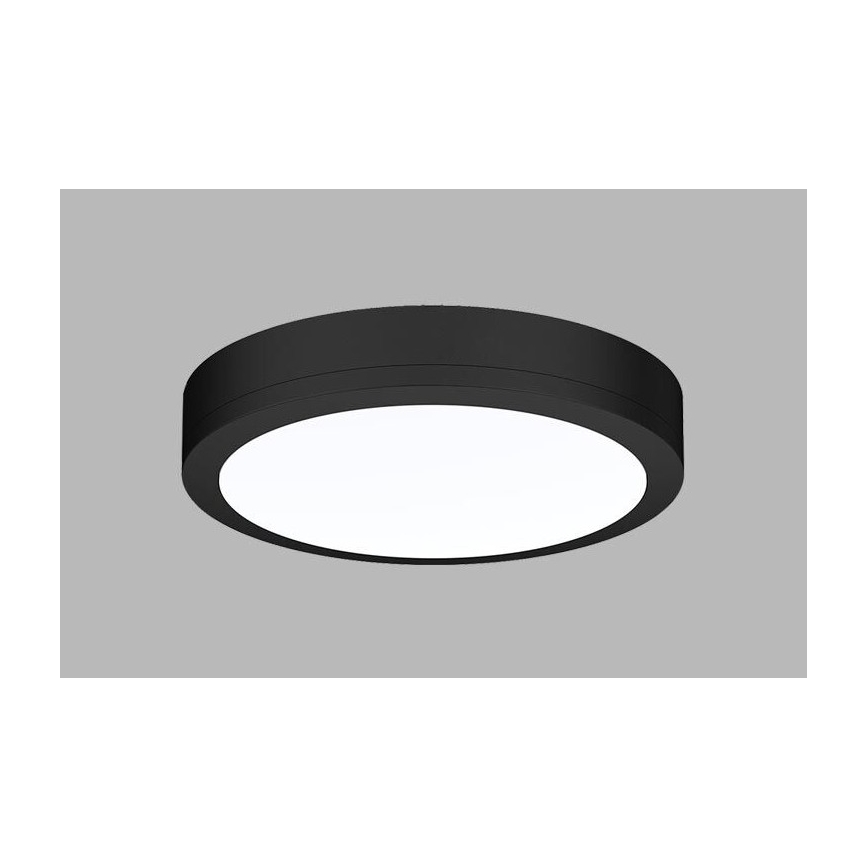 LED2 - Lauko LED lubinis šviestuvas su jutikliu KERY LED/18W/230V IP65 juodas