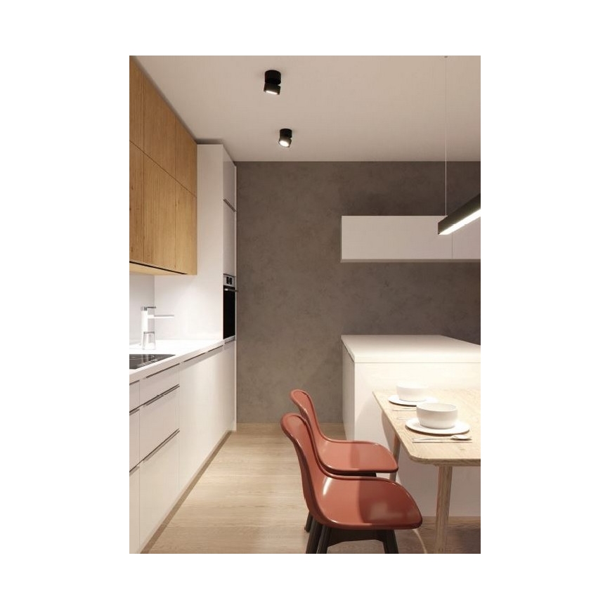 LED2 - LED Akcentinis šviestuvas KLIP ON LED/11W/230V juodas