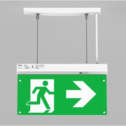 LED2 – LED Avarinė lemputė SAFE ALL LED/2W/3,6V 6000K IP40