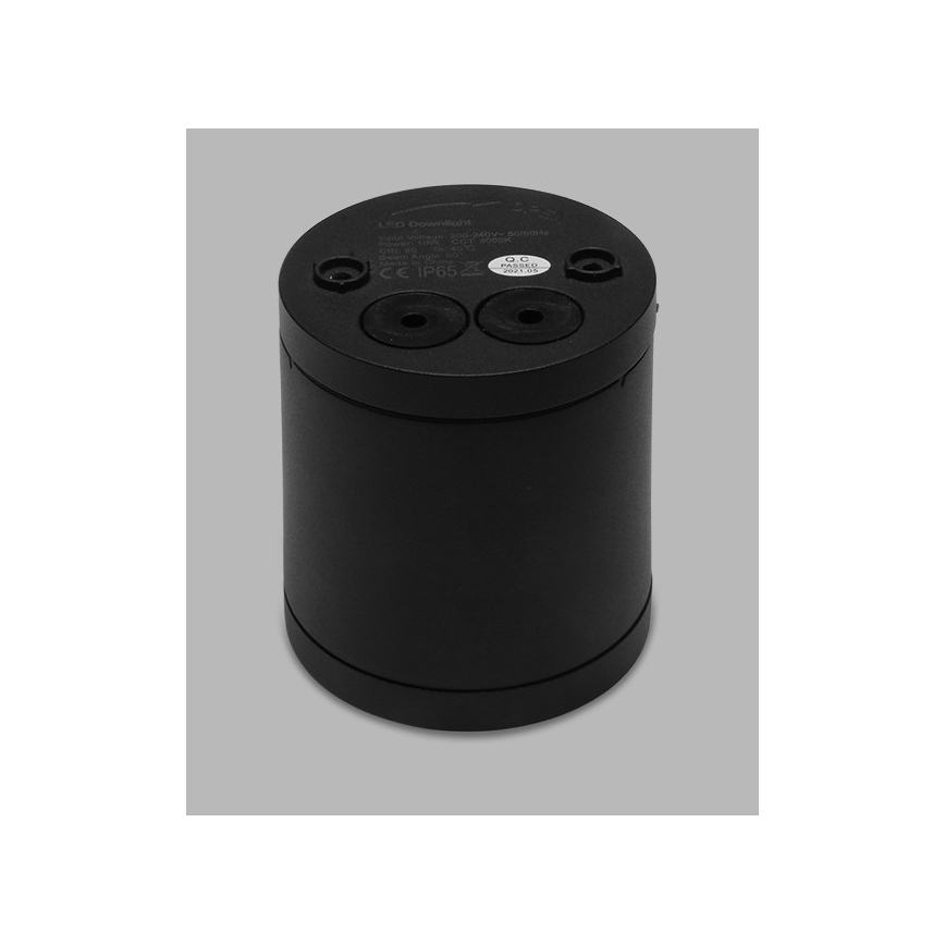 LED2-LED Lauko akcentinis šviestuvas TUBO LED/10W/230V IP65 3000K/4000K/5700K juodas