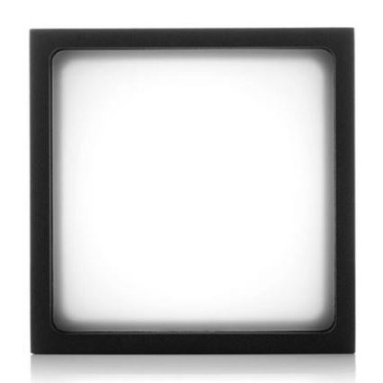 LED2 - LED Lauko lubinis šviestuvas CUBE LED/12W/230V antracitas IP54