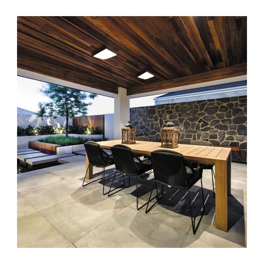 LED2 - LED Lauko lubinis šviestuvas QUADO LED/10W/230V antracitas IP54
