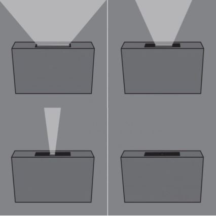 LED2 - LED Lauko sieninis šviestuvas BLADE 2xLED/12W/230V IP54