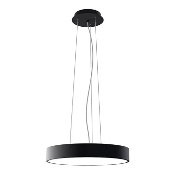 LED2 - LED liustra ant laido MONO SLIM LED/30W/230V 3000K/4000K skersmuo 40 cm juoda