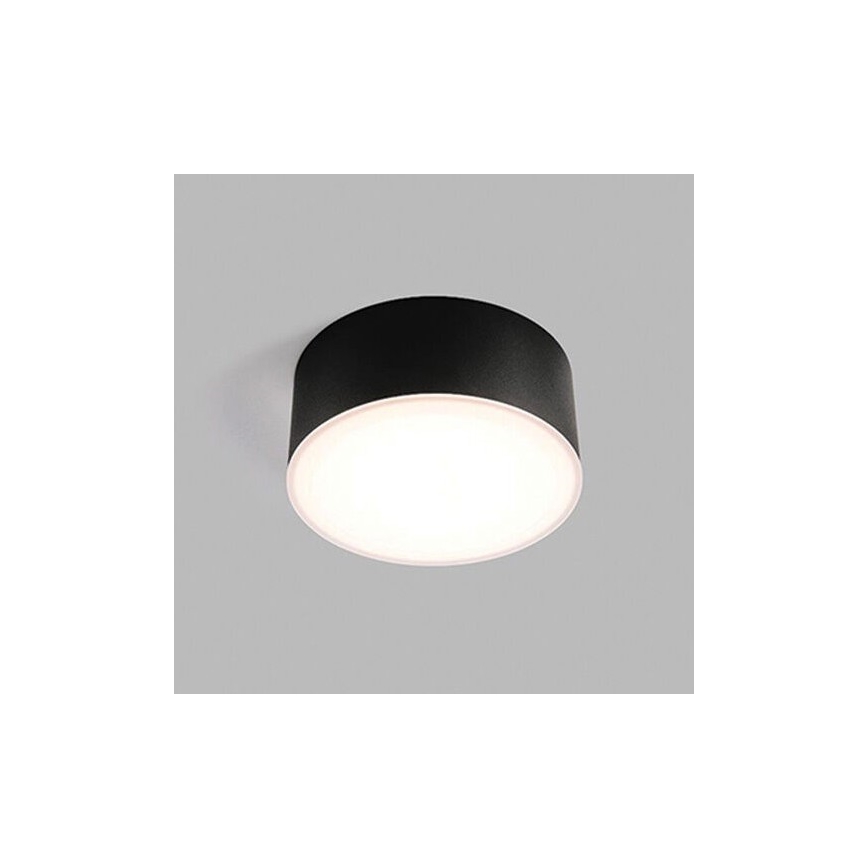 LED2 - LED Lubinis šviestuvas BUTTON LED/12W/230V CRI 90 juodas