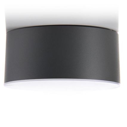 LED2 - LED Lubinis šviestuvas BUTTON LED/17W/230V antracitas