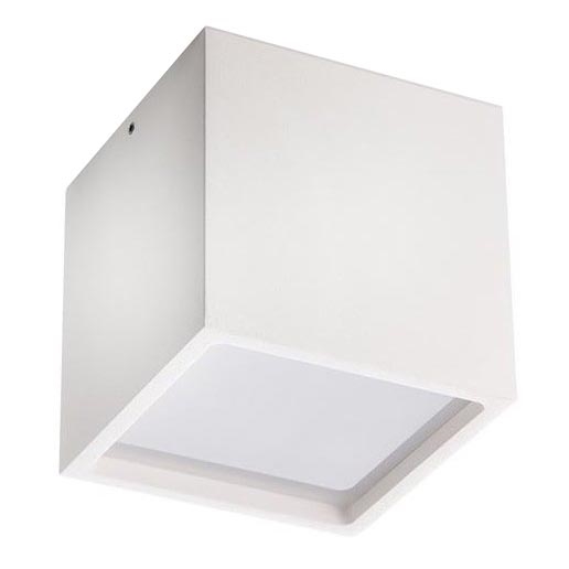 LED2 - LED Lubinis šviestuvas CUBE LED/12W/230V baltas