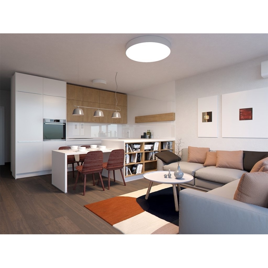 LED2 - LED Lubinis šviestuvas MONO LED/153W/230V 3000K d. 100 cm baltos spalvos
