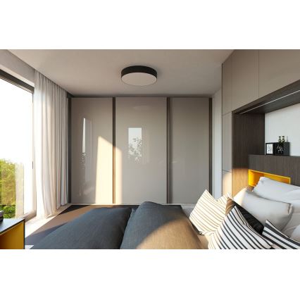 LED2 - LED Lubinis šviestuvas MONO LED/153W/230V 3000K d. 100 cm juodos spalvos