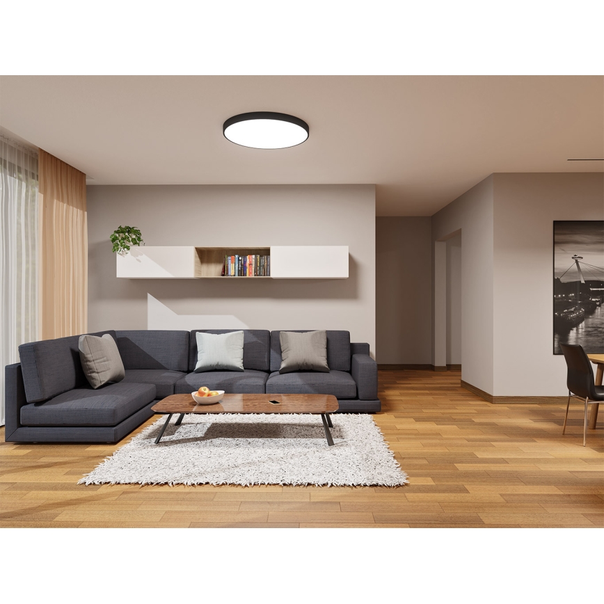 LED2 - LED lubinis šviestuvas MONO LED/30W/230V 3000K/4000K juoda
