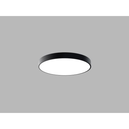 LED2 - LED lubų šviestuvas MONO SLIM LED, 60 W, 230 V, 3000 K / 4000 K, skersmuo 60 cm, juodas