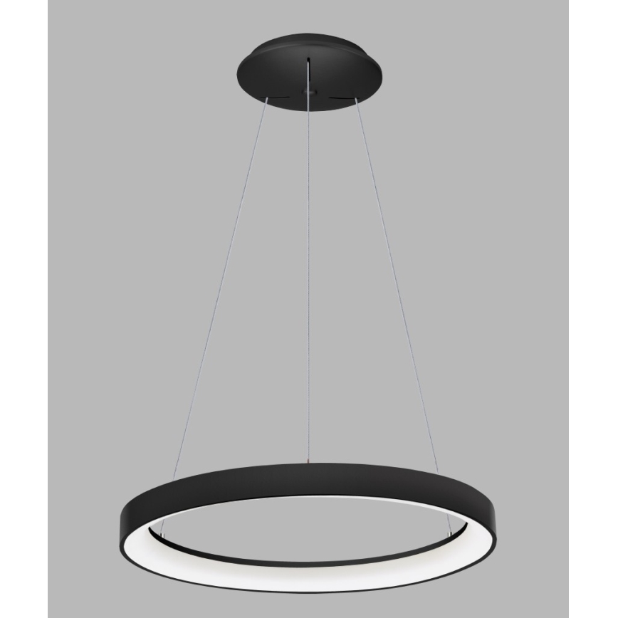 LED2 - LED Pakabinamas sietynas BELLA LED/48W/230V 3000K/4000K juodas
