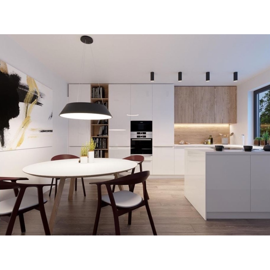 LED2 - LED Pakabinamas sietynas KATY LED/60W/230V 3000/4000K juodas