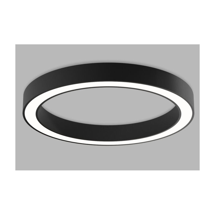 LED2 - LED Reguliuojamas lubinis šviestuvas SATURN LED/60W/230V 3000K/4000K juodas