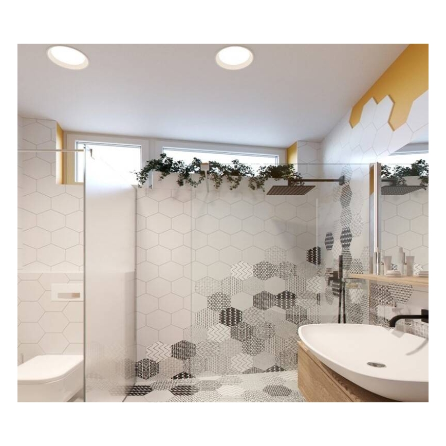 LED2-LED Reguliuojamas vonios įleidžiamas šviestuvas ZETA LED/10W/230V 3000K IP44