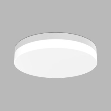 LED2 - LED vonios kambario lubinis šviestuvas YPSO LED/22W/230V 3000/4000K IP54 skersmuo 29 cm balta