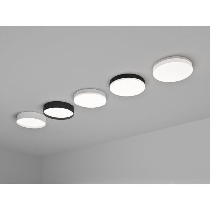 LED2 - LED vonios kambario lubinis šviestuvas YPSO LED/22W/230V 3000/4000K IP54 skersmuo 29 cm balta
