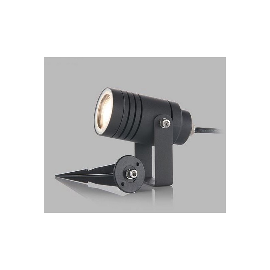 LED2 - Prožektorius NAVY 1xGU10/42W/230V antracitas IP54