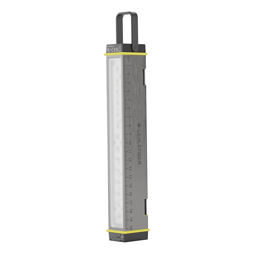 Ledlenser AF2R - įkraunamas, reguliuojamas darbinis LED žibintuvėlis, IP54, 1000 lm, 50 val.