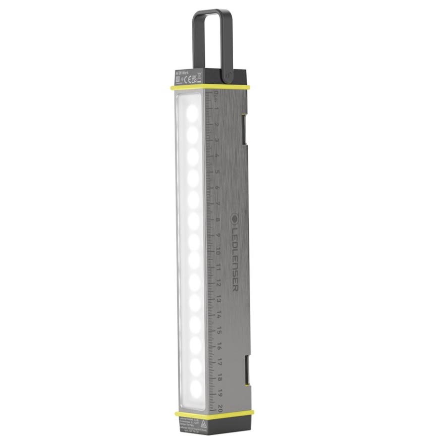 Ledlenser AF2R - įkraunamas, reguliuojamas darbinis LED žibintuvėlis, IP54, 1000 lm, 50 val.