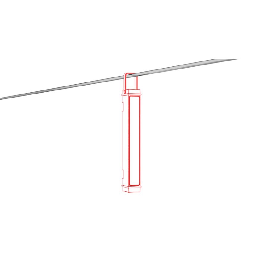 Ledlenser AF2R - reguliuojama įkraunama LED darbo lempa IP54 1000 lm 50 h 4810 mAh