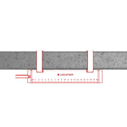 Ledlenser AF2R - reguliuojama įkraunama LED darbo lempa IP54 1000 lm 50 h 4810 mAh