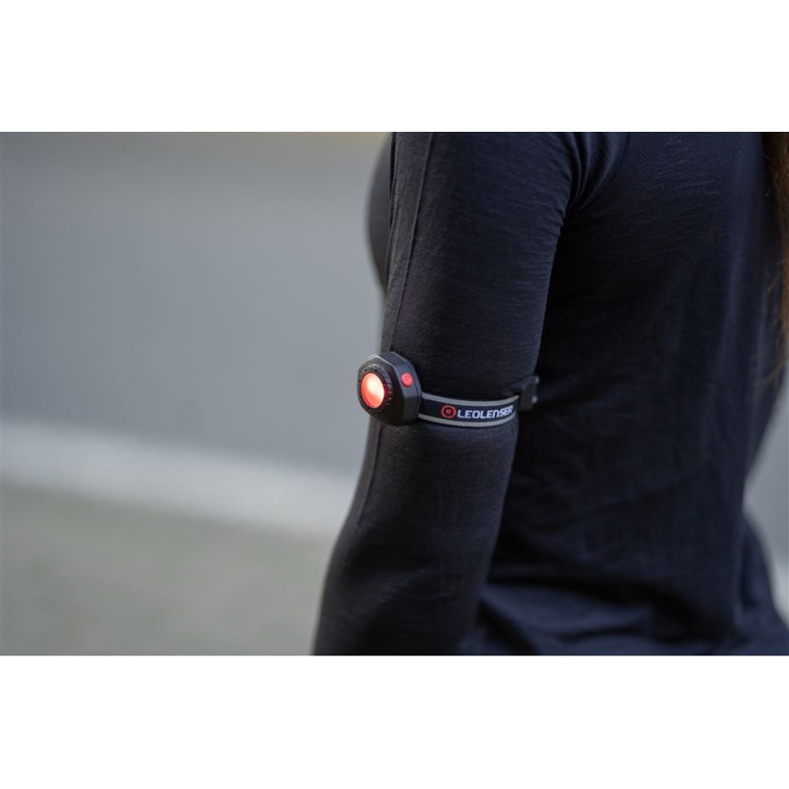 Ledlenser CU2R - LED signalinis žibintas LED/280 mAh juoda