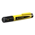 Ledlenser EX4 – LED žibintuvėlis, maitinamas 2xAAA, IP66, 50 lm, geltonas