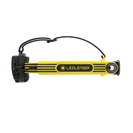 Ledlenser EXH6R - reguliuojamas įkraunamas LED galvos žibintas LED/1900 mAh IP68 250 lm 15 val. geltonas