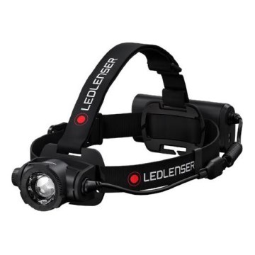 Ledlenser H15R CORE - reguliuojamas įkraunamas LED galvos žibintas / 4800 mAh IP67 2500 lm 80 h juodas