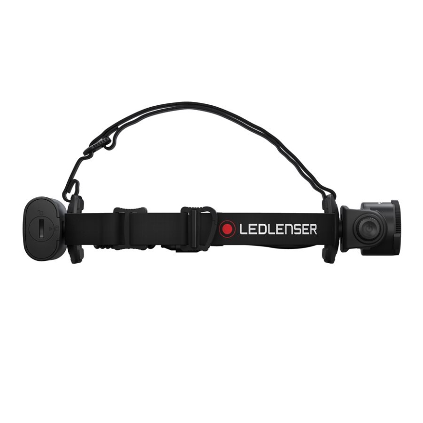 Ledlenser H15R CORE - reguliuojamas įkraunamas LED galvos žibintas / 4800 mAh IP67 2500 lm 80 h juodas