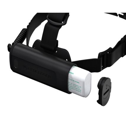 Ledlenser H15R CORE - reguliuojamas įkraunamas LED galvos žibintas / 4800 mAh IP67 2500 lm 80 h juodas