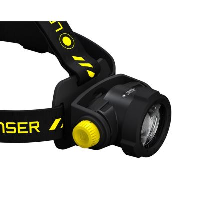 Ledlenser H15R WORK - reguliuojamas įkraunamas LED galvos žibintas LED/4800 mAh IP67 2500 lm 70 h juodas