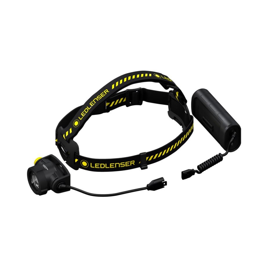 Ledlenser H15R WORK - reguliuojamas įkraunamas LED galvos žibintas LED/4800 mAh IP67 2500 lm 70 h juodas