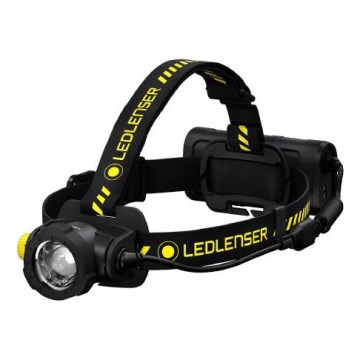 Ledlenser H15R WORK - reguliuojamas įkraunamas LED galvos žibintas LED/4800 mAh IP67 2500 lm 70 h juodas
