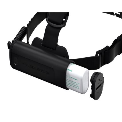 Ledlenser H19R CORE - reguliuojamo ryškumo įkraunamas LED galvos žibintas, 4800 mAh, IP67, 3500 lm, 20 val., juodas