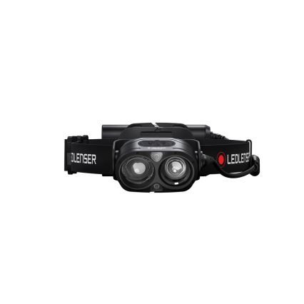 Ledlenser H19R CORE - reguliuojamo ryškumo įkraunamas LED galvos žibintas, 4800 mAh, IP67, 3500 lm, 20 val., juodas