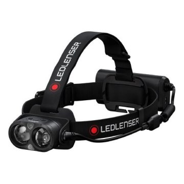 Ledlenser H19R CORE - reguliuojamo ryškumo įkraunamas LED galvos žibintas, 4800 mAh, IP67, 3500 lm, 20 val., juodas