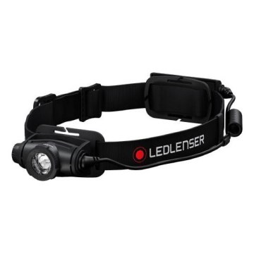 Ledlenser H5R CORE - reguliuojamas įkraunamas LED galvos žibintas LED/1800 mAh IP67 500 lm 50 h juodas
