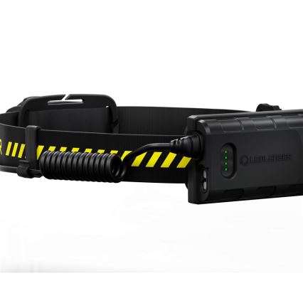 Ledlenser H5R WORK - reguliuojamas įkraunamas LED galvos žibintas/1800 mAh IP67 500 lm 45 h juodas