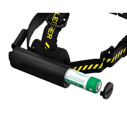 Ledlenser H7R WORK - LED įkraunamas galvos žibintas su reguliuojamu ryškumu LED/4800 mAh IP67 1000 lm 60 h juodas