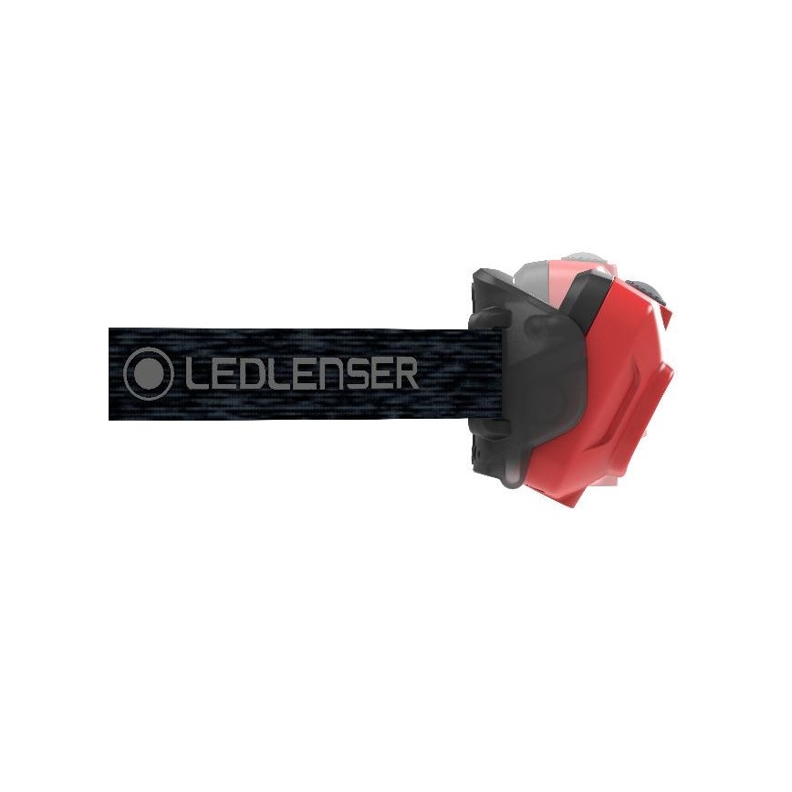 Ledlenser HF4R Core - LED įkraunamas galvos žibintas su reguliuojamu ryškumu LED/1000 mAh IP68 500 lm 35 val. raudonas