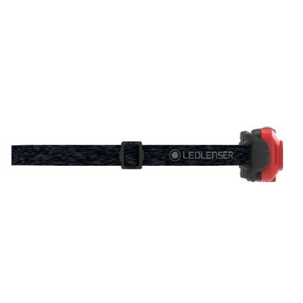 Ledlenser HF4R Core - LED įkraunamas galvos žibintas su reguliuojamu ryškumu LED/1000 mAh IP68 500 lm 35 val. raudonas