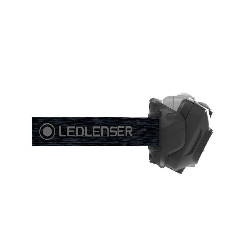 Ledlenser HF4R Core - LED reguliuojamo ryškumo įkraunamas galvos žibintas LED/1000 mAh IP68 500 lm 35 h juodas