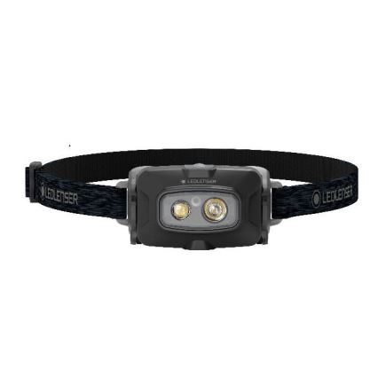 Ledlenser HF4R Core - LED reguliuojamo ryškumo įkraunamas galvos žibintas LED/1000 mAh IP68 500 lm 35 h juodas